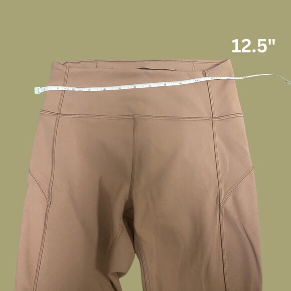 Lululemon High-Rise Seamless Leggings – Terracotta Size 2 (Nulu Fabric) - Picture 6 of 8